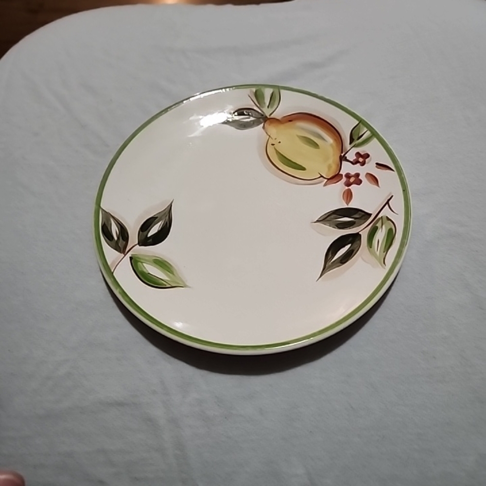Decorative Fruit Design Plate
